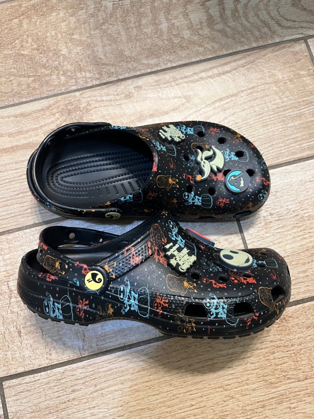 Crocs The Nightmare Before Christmas Christmas Glow in the dark Clog